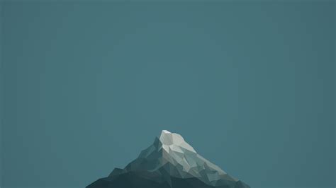 Low Poly Mountain Landscape 4k Ultra Hd Wallpaper Background Image