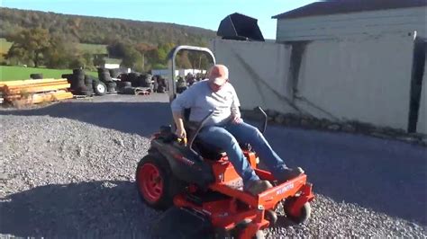 2016 Kubota Z125s Commander 54 Zero Turn Lawn Mower Kohler 25hp V Twin