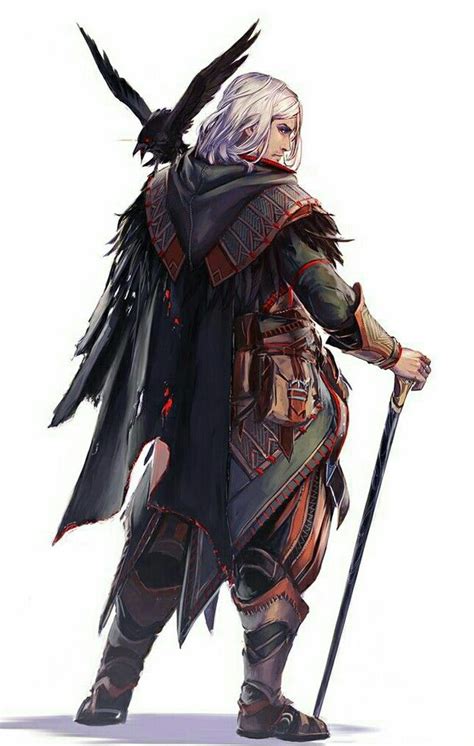 Human Wizard With Familiar Pathfinder Pfrpg Dnd Dandd D20 Fantasy Character Portraits