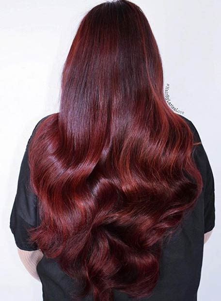 41 Amazing Dark Red Hair Color Ideas Page 2 Of 4 Stayglam