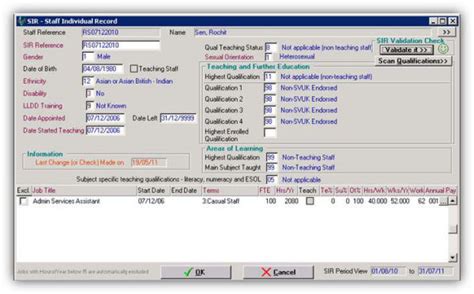 Sdms Ltd Sdms V Hrpersonnel For Windows Staff Individualised