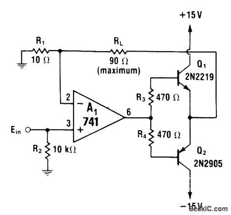 100macurrentregulator Basiccircuit Circuit Diagram