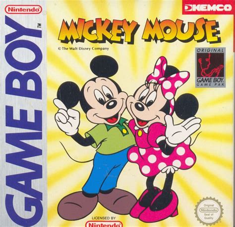 Mickey Mouse For Game Boy 1991 Mobygames