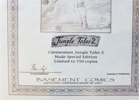 CAVEWOMAN JUNGLE TALES 2 SPECIAL VIRGIN EDITION 1 OF 5 RE SKETCHED BY
