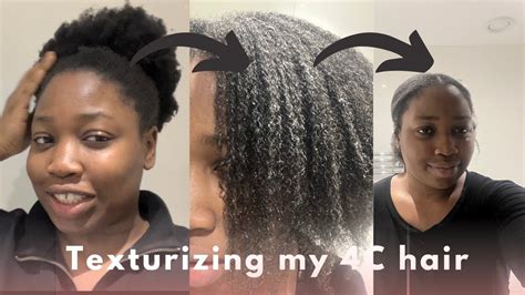 How I Texturized My 4c Natural Hair After 5 Years With Luster S Curls