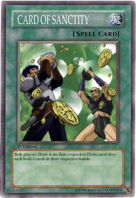 Check spelling or type a new query. Card of Sanctity | Yu-Gi-Oh ! | Pinterest
