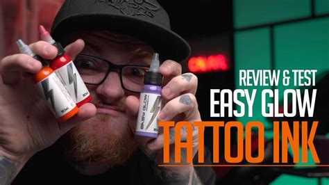 Easy Glow By Electric Ink Tattoo Ink Review Youtube
