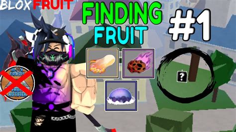 1 Finding Fruit Blox Fruit Youtube