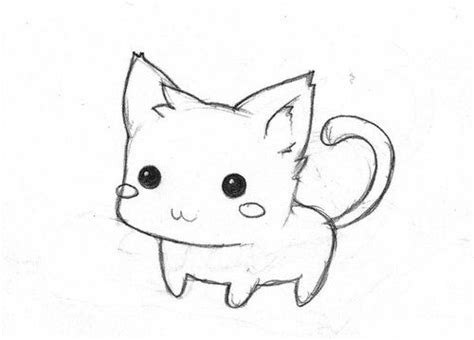 Cute Cats Simple Cute Drawings And Cat Sketch On Pinterest