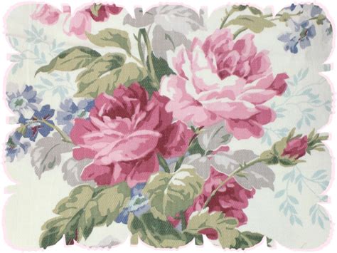 42 Cabbage Rose Wallpaper