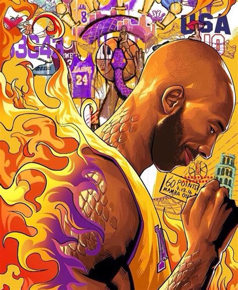 The Black Mamba Kobe Bryant Kobe Bryant Nba Kobe Bryant Wallpaper Basketball Drawings