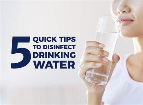 Disinfect Drinking Water With This 5 Easy Tips Phoenix Filters