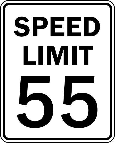 55 Speed Limit Sign Clip Art 20 Free Cliparts Download Images On