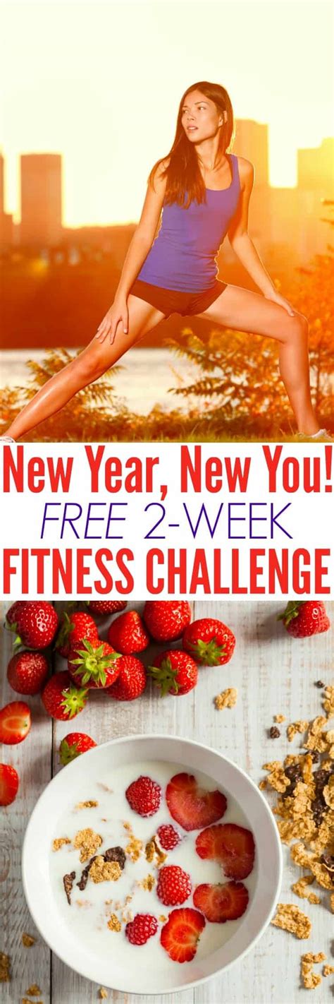 New Year New You Free 2 Week Fitness Challenge The Seasoned Mom