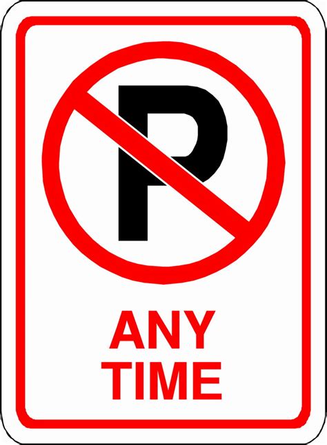 Free Printable No Parking Signs Download Free Printable No Parking