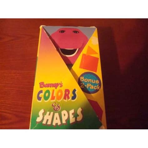 Barneys Colors And Shapes Vhs