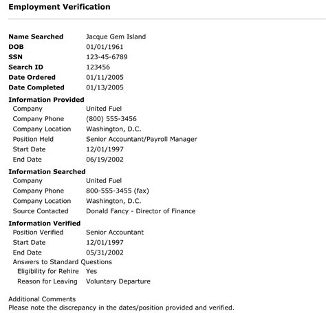Details 100 employment background check sample - Abzlocal.mx