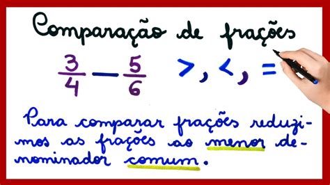 Exercicio De Comparação De Fração