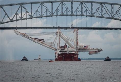 Video Mega Cranes Arrive At Port Of Baltimore After Successfully