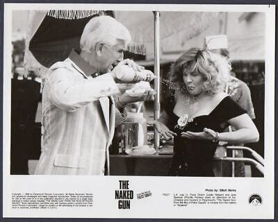 LESLIE NIELSEN PRISCILLA Presley THE NAKED GUN Files Of Police Squad ORIG PHOTO PicClick