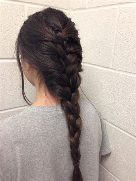 French Braid French Braid Hairstyles Loose Hairstyles Pretty