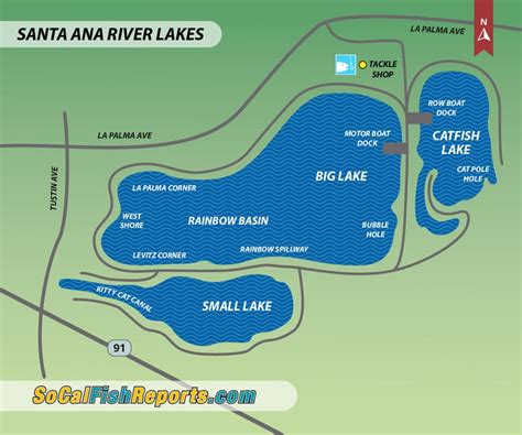 Santa Ana River Lakes Fish Report Santa Ana Ca Orange County