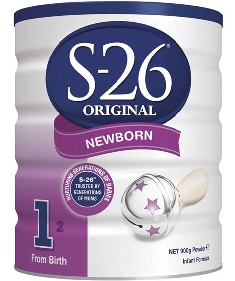 Formulated with the wyeth biofactors system, it is a nutritious milk formula that combines important nutrients at appropriate levels, including lutein, preformed aa & dha, 5 nucleotides and carotenes. S26 Newborn Formula Step 1 900g - Formula WarehouseFormula ...