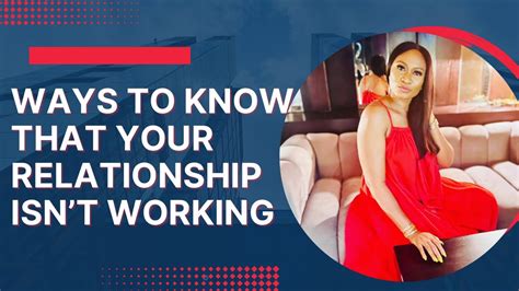 ways to know that your relationship isn t working ujumpounravels youtube