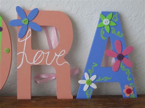 Custom Letter Art By Theletterbug On Etsy Personalizar Letras