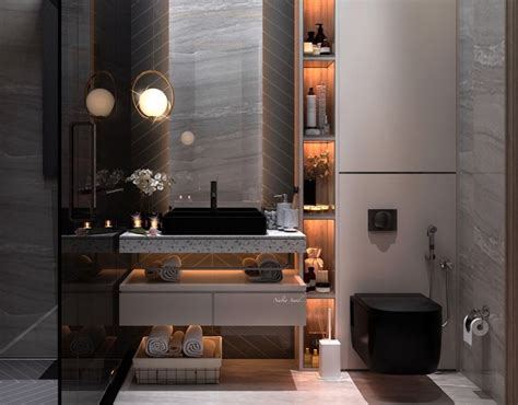 Neoclassic Ground Floor Reception In Kuwait City On Behance Bathroom
