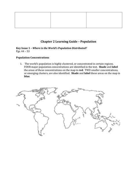 Ap Human Geography Chapter 2 Population And Health Study Guide The