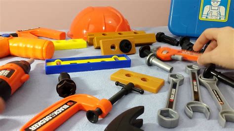 power tool toys black and decker bob the builder fun playing youtube