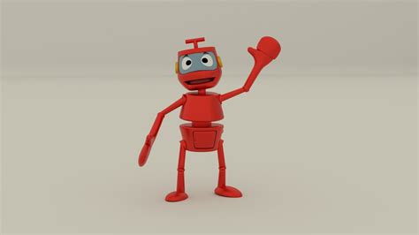 Ulysses 31 Nono Robot In 3d Model And Rig 3d Animation Test Created In