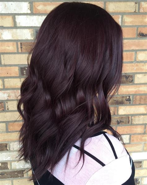 The dye black hair purple can be weaved, clipped, braided, or bonded to create the desired hairstyle. 50 Shades of Burgundy Hair: Dark Burgundy, Maroon ...