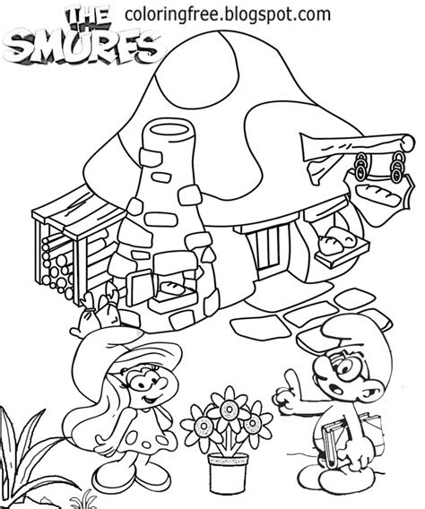 Coloring is fantastic fun and our printable coloring pages have something for everyone. Free Coloring Pages Printable Pictures To Color Kids Drawing ideas: Smurfs Coloring Books For ...