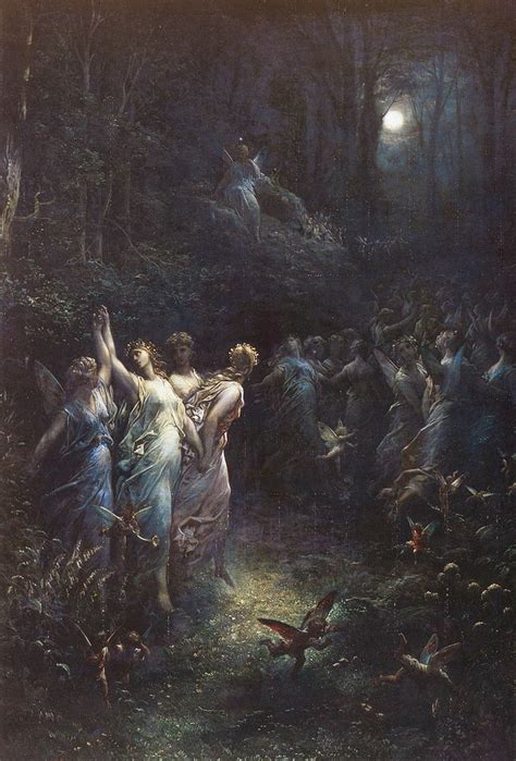 Gustave Doré A Midsummer Nights Dream Fairytale Art Renaissance