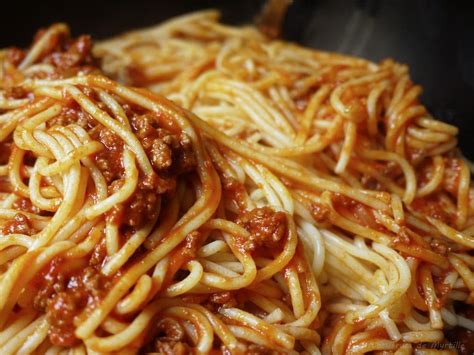 Spaghetti à La Sauce Bolognaise Recettes Cookeo