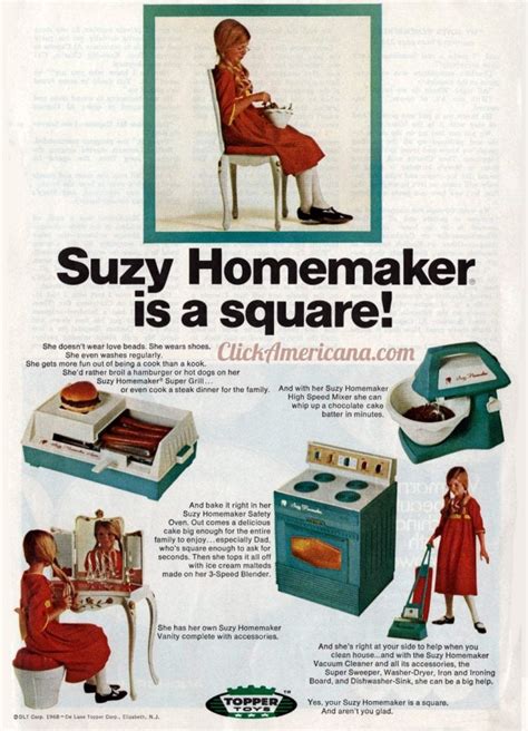 who is suzy homemaker see the vintage toy sets that started it all click americana