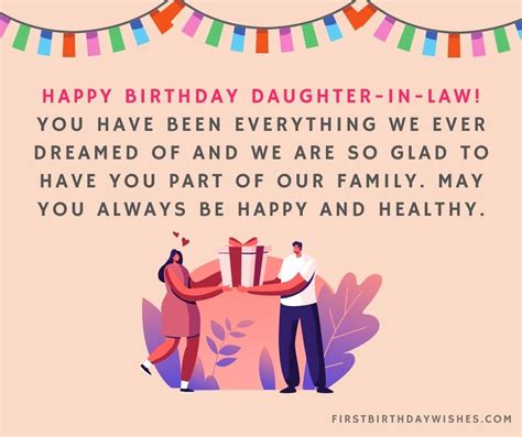 35 Happy Birthday Wishes For Daughter In Law 2021 First Birthday Wishes