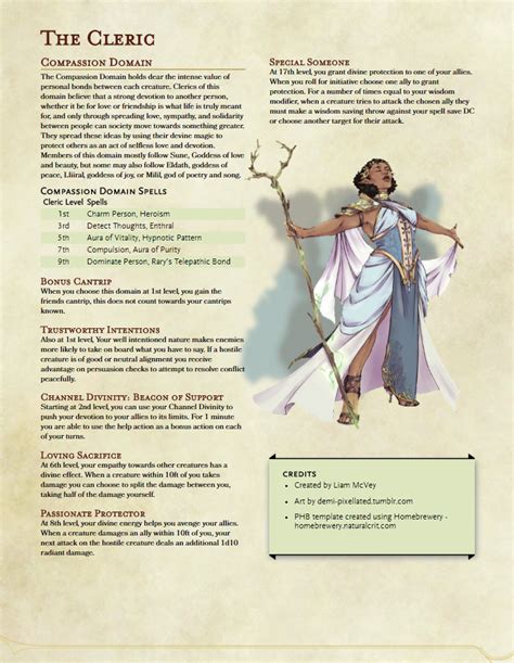 Last Time On Dnd Classes Dungeons And Dragons Classes Dnd Cleric