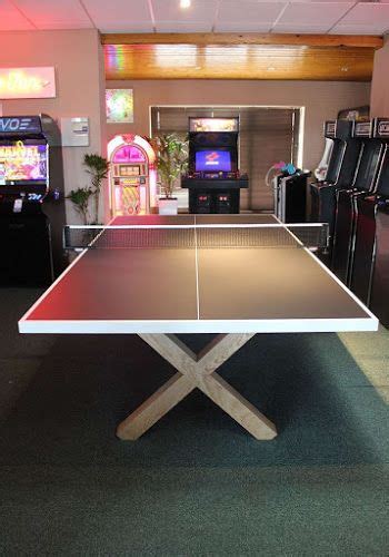 Full Size Custom Ping Pong Table Handmade Table Tennis Table With Its