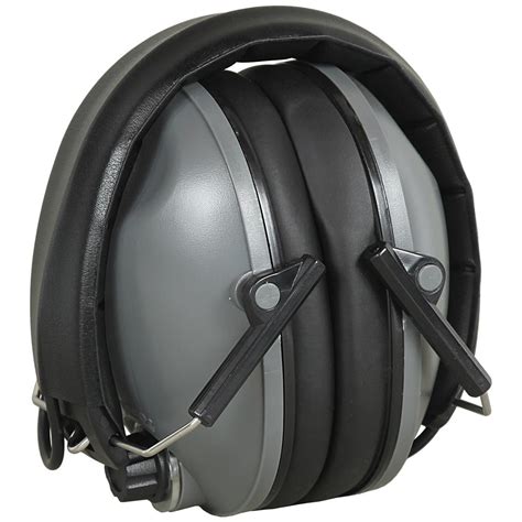 allen™ low profile electronic ear muffs 580014 hearing protection at sportsman s guide