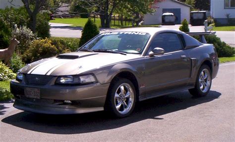 Mineral Gray 2002 Ford Mustang Gt Coupe Photo Detail
