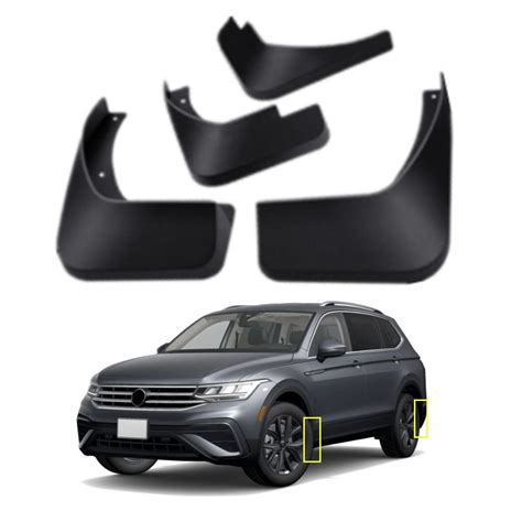 Buy Mud Flaps Kit For 2022 Vw Tiguan Mud Splash Guard Front And Rear 4