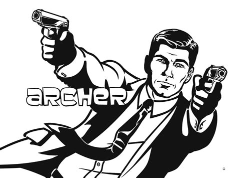 Official character on archer on fxx. Sterling Archer Wallpapers - Wallpaper Cave