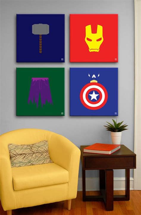 10 Best Marvel Avengers Wall Decor Ideas Decorazilla Design Blog