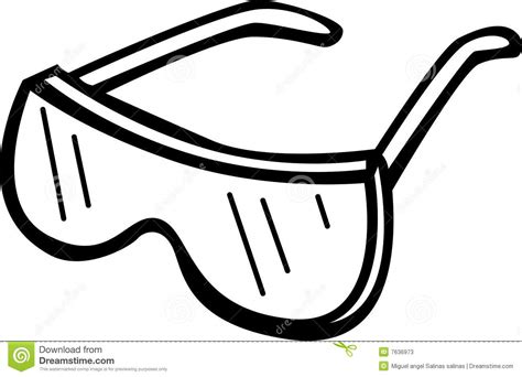 Man with safety goggles and helmet icon over white background colorful design vector illustration. Safety Goggles Vector Illustration Stock Photos - Image ...