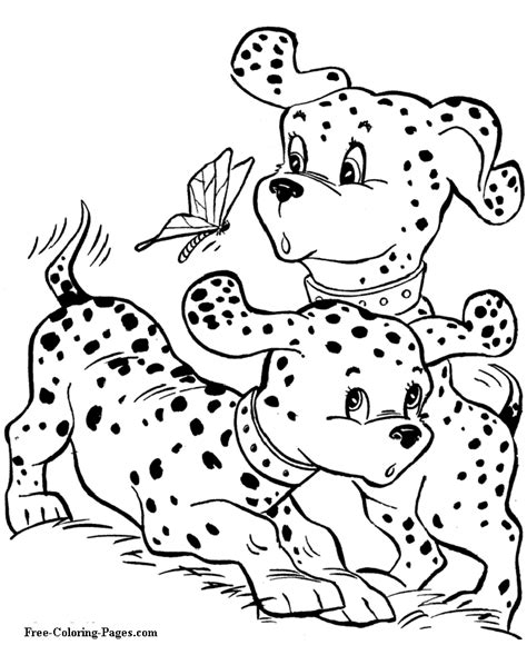 Households own a pet, which equates to a beautiful dog to color (beauceron). Dogs to color print - Dalmatians