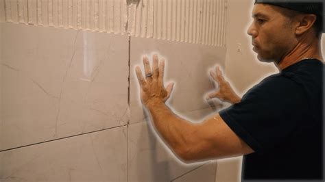 TILE A SHOWER WALL TUTORIAL YouTube