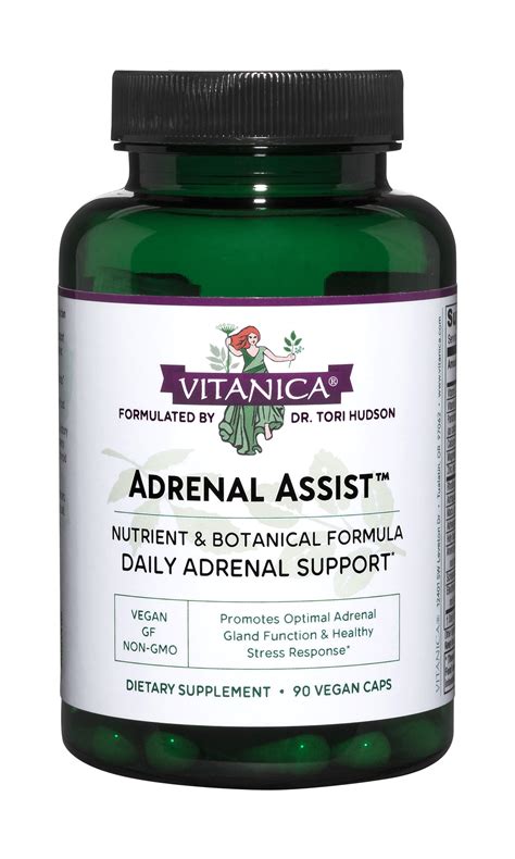 Adrenal Assist ™ ~ Adrenal Support ~ 90 capsules / 180 capsules - Vitanica | Natural Health Care ...